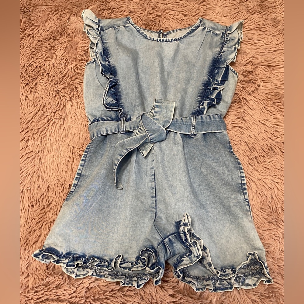KensieGirl Ruffled Kids Romper